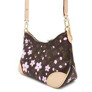 Louis Vuitton Boulogne Shoulder LV Blossom Monogram Cherry Bag